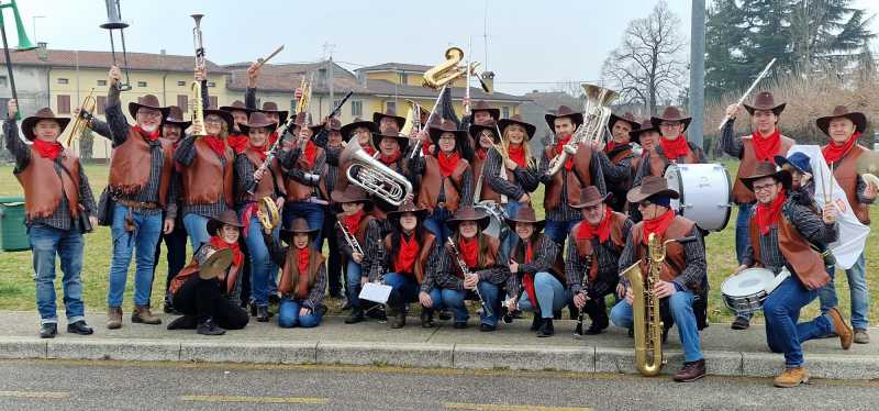 I Cow Boys al Carnevale isontino 2023