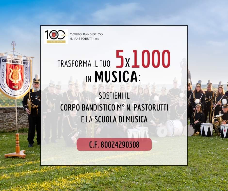 Trasforma il tuo 5×1000 in Musica