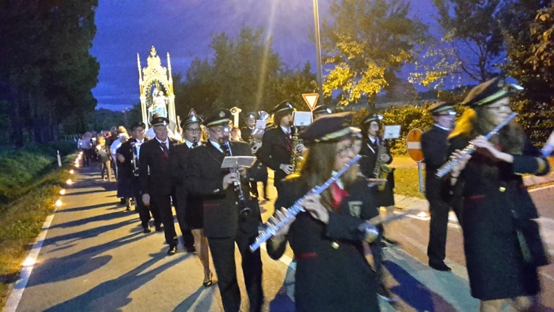 Processione della “Quarta d’Agosto” ad Oleis